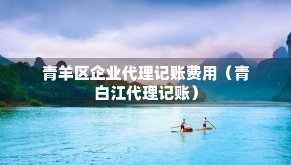 青羊区企业代理记账费用（青白江代理记账）