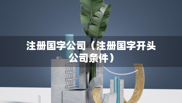 注册国字公司（注册国字开头公司条件）