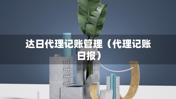 达日代理记账管理（代理记账日报）