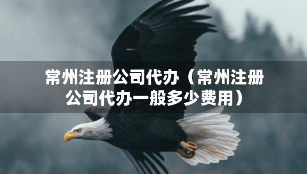 常州注册公司代办（常州注册公司代办一般多少费用）