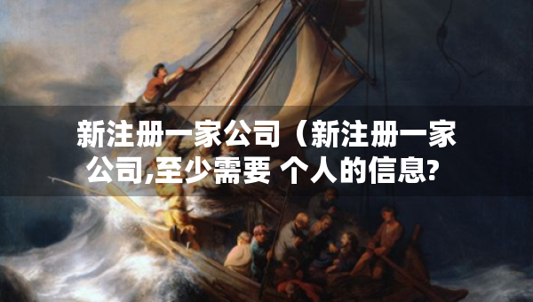 新注册一家公司（新注册一家公司,至少需要 个人的信息? ）