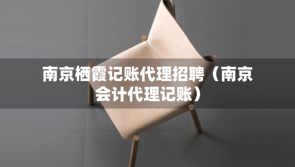 南京栖霞记账代理招聘（南京会计代理记账）