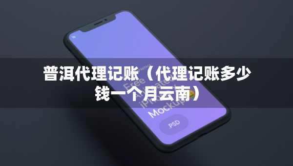 普洱代理记账（代理记账多少钱一个月云南）