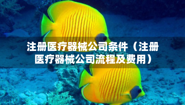 注册医疗器械公司条件（注册医疗器械公司流程及费用）