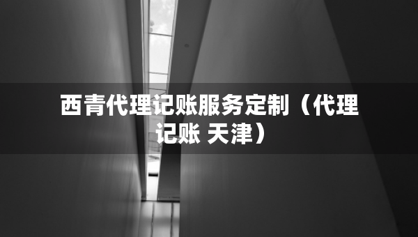 西青代理记账服务定制（代理记账 天津）