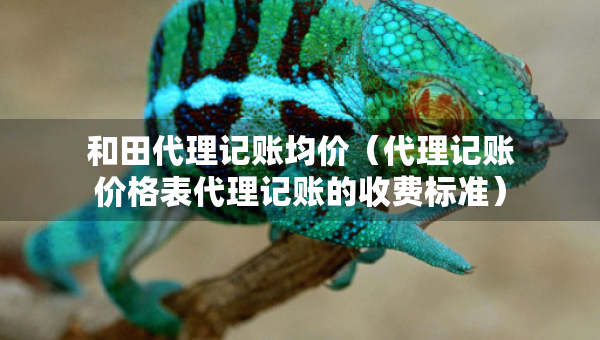 和田代理记账均价（代理记账价格表代理记账的收费标准）