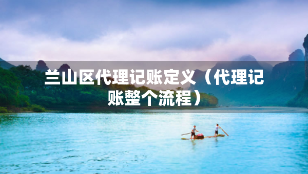 兰山区代理记账定义（代理记账整个流程）
