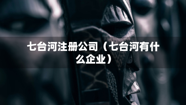 七台河注册公司（七台河有什么企业）