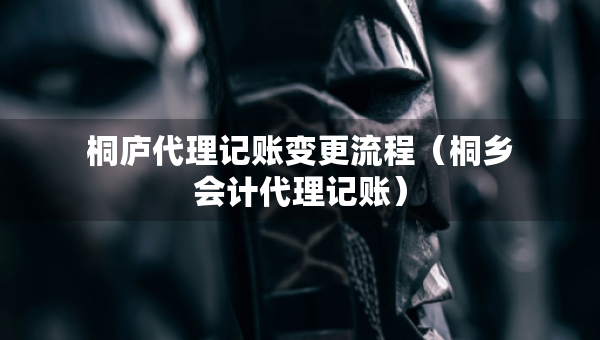 桐庐代理记账变更流程（桐乡会计代理记账）