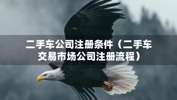 二手车公司注册条件（二手车交易市场公司注册流程）
