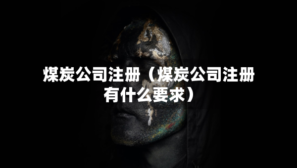 煤炭公司注册（煤炭公司注册有什么要求）