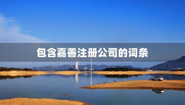 包含嘉善注册公司的词条