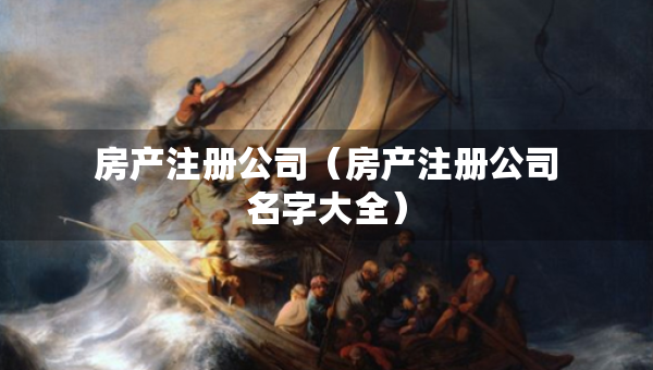 房产注册公司（房产注册公司名字大全）