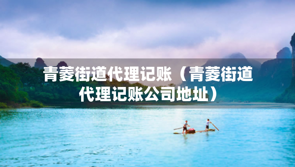 青菱街道代理记账（青菱街道代理记账公司地址）