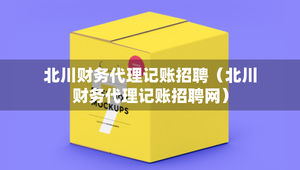 北川财务代理记账招聘（北川财务代理记账招聘网）