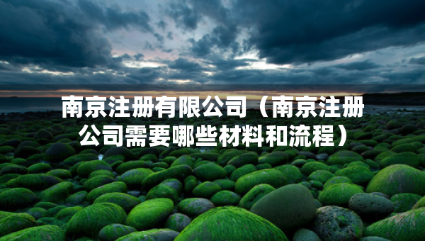 南京注册有限公司（南京注册公司需要哪些材料和流程）