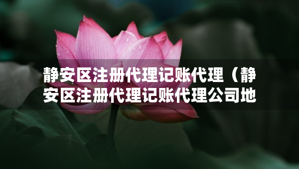 静安区注册代理记账代理（静安区注册代理记账代理公司地址）