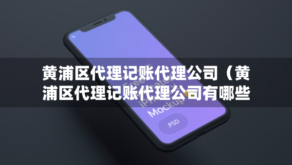 黄浦区代理记账代理公司（黄浦区代理记账代理公司有哪些）