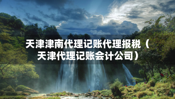天津津南代理记账代理报税（天津代理记账会计公司）