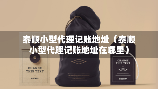 泰顺小型代理记账地址（泰顺小型代理记账地址在哪里）