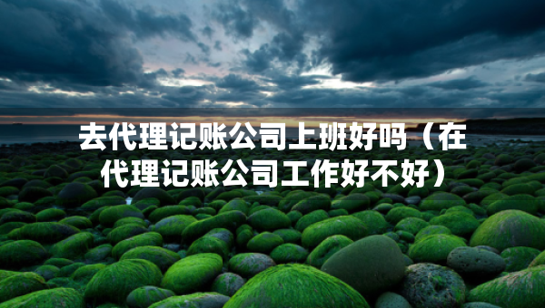 去代理记账公司上班好吗（在代理记账公司工作好不好）
