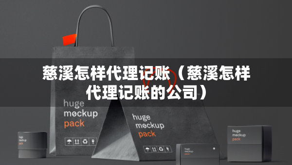 慈溪怎样代理记账（慈溪怎样代理记账的公司）