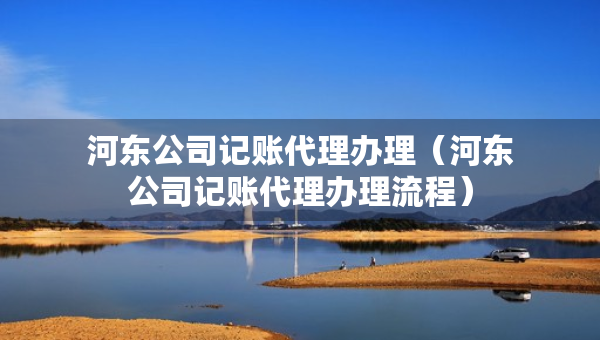 河东公司记账代理办理（河东公司记账代理办理流程）
