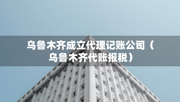 乌鲁木齐成立代理记账公司（乌鲁木齐代账报税）