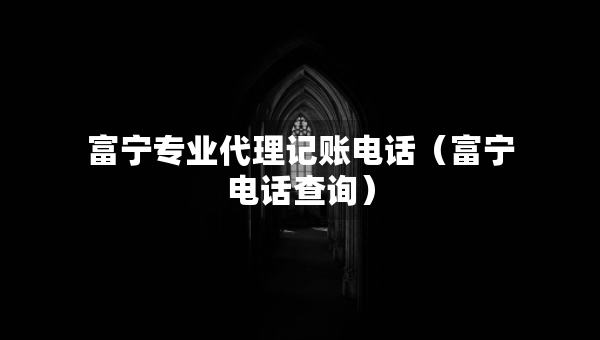 富宁专业代理记账电话（富宁电话查询）