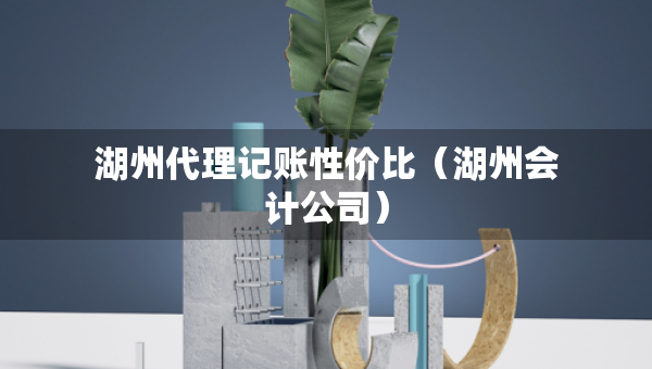 湖州代理记账性价比（湖州会计公司）