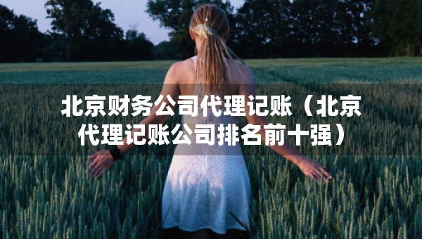 北京财务公司代理记账(北京代理记账公司排名前十强) 北京财务公司代理记账(北京代理记账公司排名前十强)