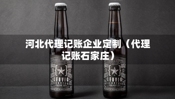 河北代理记账企业定制（代理记账石家庄）