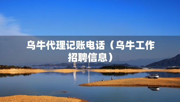乌牛代理记账电话（乌牛工作招聘信息）