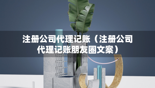 注册公司代理记账（注册公司代理记账朋友圈文案）