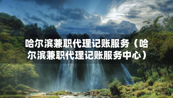 哈尔滨兼职代理记账服务（哈尔滨兼职代理记账服务中心）
