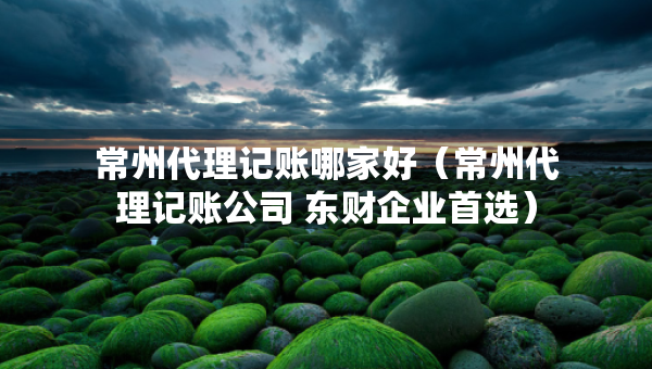 常州代理记账哪家好（常州代理记账公司 东财企业首选）