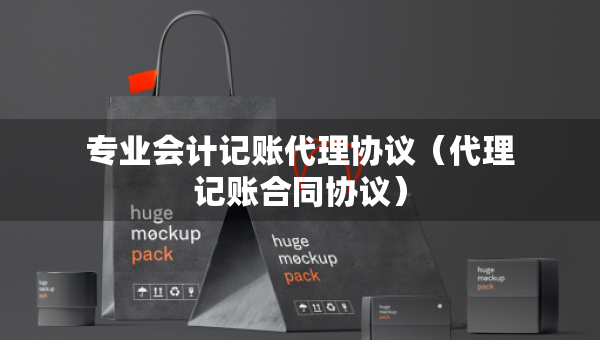 专业会计记账代理协议（代理记账合同协议）