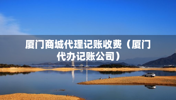 厦门商城代理记账收费（厦门代办记账公司）