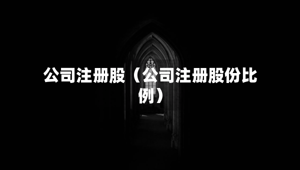 公司注册股（公司注册股份比例）