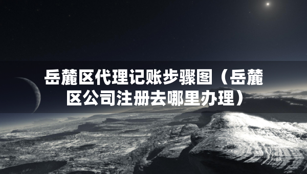岳麓区代理记账步骤图（岳麓区公司注册去哪里办理）