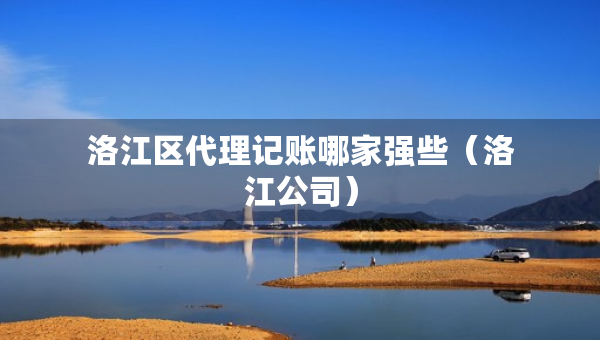 洛江区代理记账哪家强些（洛江公司）