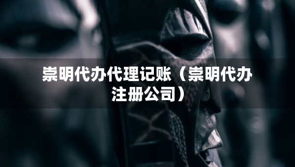 崇明代办代理记账（崇明代办注册公司）