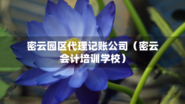 密云园区代理记账公司（密云会计培训学校）