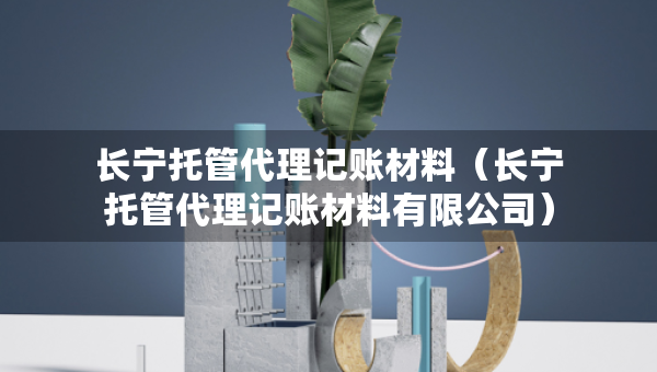 长宁托管代理记账材料（长宁托管代理记账材料有限公司）