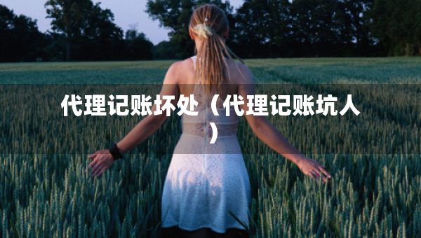 代理记账坏处（代理记账坑人）