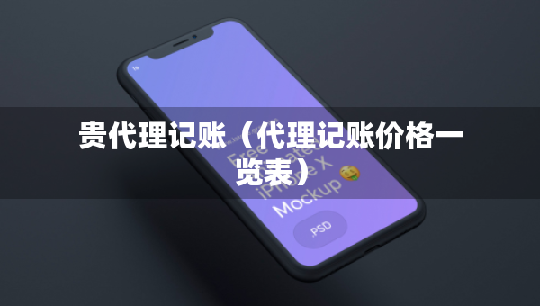 贵代理记账(代理记账价格一览表) 贵代理记账(代理记账价格一览表)