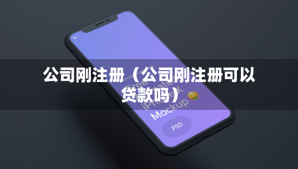 公司刚注册（公司刚注册可以贷款吗）