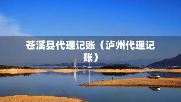 苍溪县代理记账（泸州代理记账）