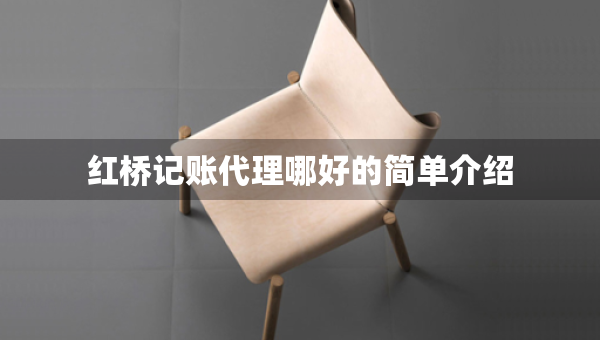 红桥记账代理哪好的简单介绍