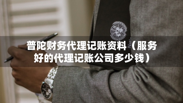 普陀财务代理记账资料（服务好的代理记账公司多少钱）